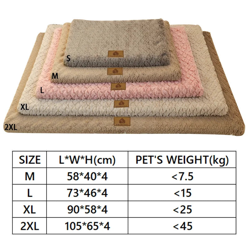 3D Foam Pet Bed With Removable Washable Faux Fur Cover Orthopedic Waterproof.